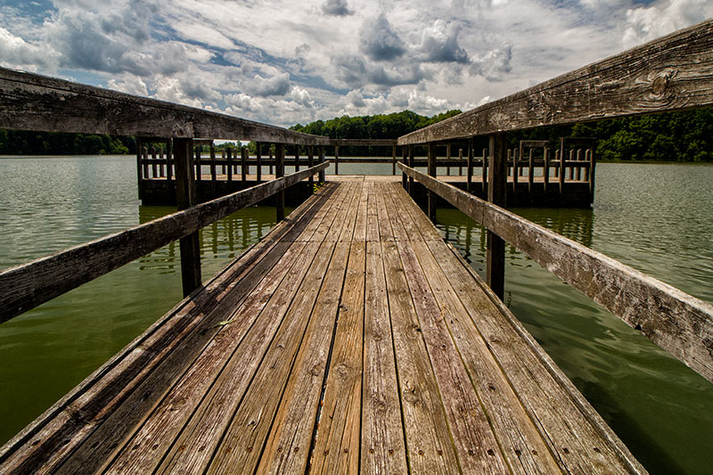 fishing Pier Spencer Lake