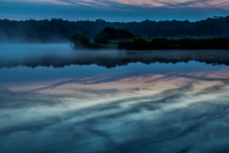 Dawn at Spencer Lake